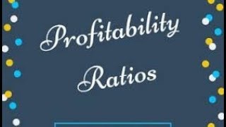 Revision of Profitability Ratios [upl. by Mellman769]