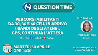 Percorsi abilitanti da 30 36 e 60 CFU in arrivo i bandi degli atenei GPS continua l’attesa [upl. by Nitsugua650]