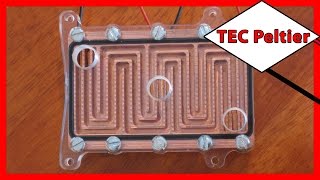 ⚡️ Thermoelectric Cooler TEC Peltier Water Block For Cooling a CPU V1 Double 50mm [upl. by Anaib54]