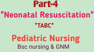 Neonatal Resusication [upl. by Danyluk]