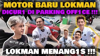 MOTOR BARU LOKMAN DICUR1 DI PARKING OFF1CE  LOKMAN MENANGIS [upl. by Ecile]