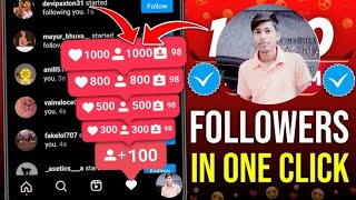 Instagram Par Followers Kaise Badhaye  How To Increase Followers On Instagram [upl. by Nilak]