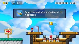 stars and sky Super Mario Maker 2 Level Code HHWWLCFXG [upl. by Ylecic886]