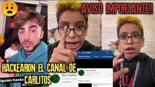 😧 HACKEARON EL CANAL DE CARLITOS COMPARTE 😧 Fede Vigevani Vecibanda Fandom [upl. by Edda402]