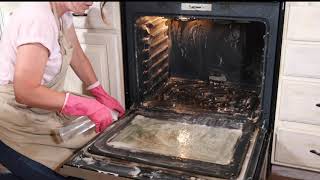 Clean an Oven with Baking Soda and Vinegar  A Secret Weapon for Stains [upl. by Eunice703]