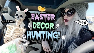 EASTER DECOR HUNTING  HAUL 2024 Dollar Tree HomeGoods At Home amp MORE [upl. by Wester]