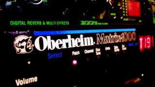 Oberheim Matrix 1000 patches [upl. by Goodwin]