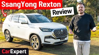 SsangYong Rexton 2022 review 7 seat SUV with Nappa leather [upl. by Shirline725]