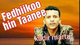 Kadir MartuFedhiikoo Hin Taanee  Kedir Mertu Fedhiko Hin Tane  New Oromo Music 2024 By Kedir [upl. by Otokam]