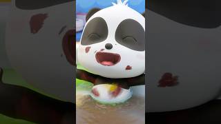 Bebê panda toma banho shorts youtubeshorts BabyBus [upl. by Seto252]