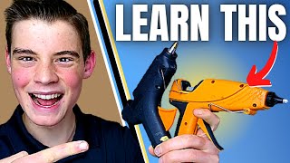 How to Use a Glue Gun for Beginners Super Helpful Tips and Tutorial [upl. by Ardnahs]