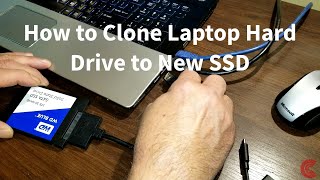 How To Clone Laptop Hard Drive To New SSD [upl. by Sparkie]