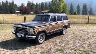 1991 Jeep Grand Wagoneer Update Video [upl. by Ettenotna994]