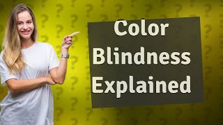 What causes color blindness [upl. by Legir]