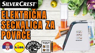 ELEKTRIČNA SECKALICA ZA POVRĆE SilverCrest SGR 150 D1 SRPSKI SRBIJA LIDL [upl. by Ap]