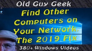 Windows 10  Cant Find Other Computers on Your Local Network The 2019 Fix [upl. by Ravilob543]