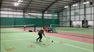 TOTS TENNIS none cooperative exercise [upl. by Kiley486]