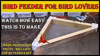 Best Bird Feeder For All Birds  So Easy To Make [upl. by Elspeth526]