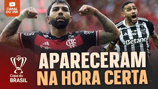 GABIGOL RENASCE GALO REVIVE FLA 3 A 1 copadobrasil [upl. by Bale787]