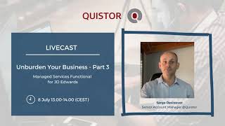 Livecast MSF for JD Edwards  Part 3 [upl. by Notseh]