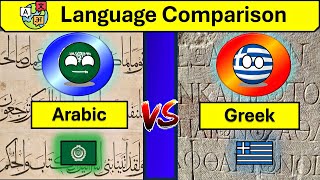 Arabic Vs Greek Language Comparison Indo European vs Semetic  Sacred Languages Greek and Arabic [upl. by Carmina466]