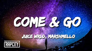 Juice WRLD ft Marshmello  Come amp Go Lyrics [upl. by Llewej]