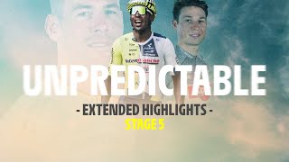 Extended Highlights  Stage 5  Tour de France 2024 [upl. by Sherie]