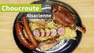 RECETTE DE LA VERITABLE CHOUCROUTE ALSACIENNE [upl. by Nyrahs]