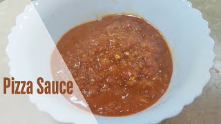 Pizza Sauce Recipe  DelishDhaba [upl. by Anigal196]