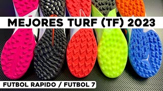 Las MEJORES TURF TF de 2023  FÚTBOL RÁPIDO  FÚTBOL 7 [upl. by Attiuqihc]