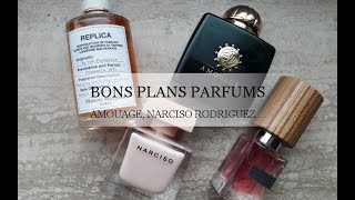 BONS PLANS POUR ACHETER DES PARFUMS  HAUL AMOUAGE NASOMATTO [upl. by Ihteerp]