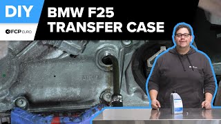 BMW X3 Transfer Case Fluid Replacement Service DIY 20112017 F25 BMW X3 xDrive28i xDrive35i [upl. by Heimer]