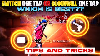 💥 Hariscar 1 vs 1 Switch Onetap Or GlooWall One Tap Which Is Best 🎯 Tips and Tricks [upl. by Ahsiuqet]