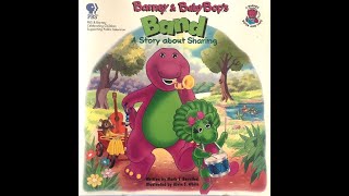 Barney amp Friends quotBarney amp Baby Bops Bandquot  Read Aloud Storybook [upl. by Annohs]