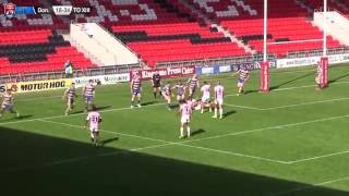 Résumé Doncaster vs TO XIII  Round 4 Super 8 L1 2016  14082016 [upl. by Yvonner]