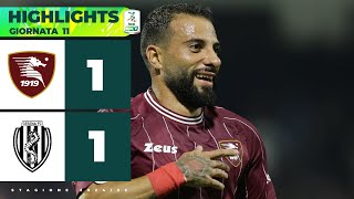 SalernitanaCesena 11  All’Arechi Tavşan pareggia i conti con un gran goal  Serie BKT [upl. by Rigdon]