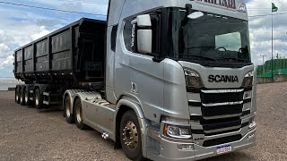 Scania novo com escapamento direto [upl. by Fabiolas]