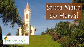 Santa Maria do Herval – Igrejas e paisagens [upl. by Furgeson]