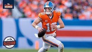 Bo Nix turns in best performance yet in Broncos’ win over Raiders  Altitude Advantage [upl. by Tempest741]