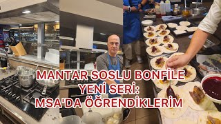 Mantar Soslu Bonfile Tarifi  Yeni Seri MSAda öğrendiklerim 1 [upl. by Pattison]