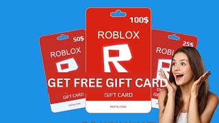 ampGIFT Free Roblox Gift Card Codes 2024 Unlock Free Robux Today [upl. by Honig]