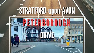 Stratford upon Avon  Peterborough England Drive  A46M6A14A605  May 2024 [upl. by Nahtnanhoj]