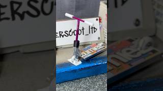 Frosted clear tape finger scooter fingerscooter scooter skatedededo teckdeck [upl. by Pompei905]