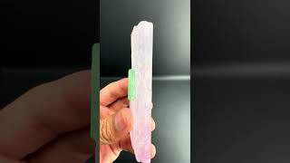 Kunzite with Tourmaline from Afghanistan  Fine Art Minerals  Kunzite  Tourmaline [upl. by Giarla]