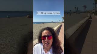 Showing you beach walk in La Duquesa Spain costadelsolproperty buyinspain enovaestates [upl. by Engdahl]