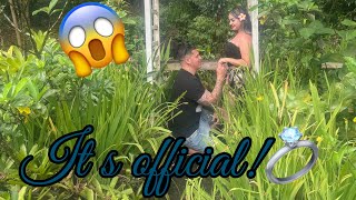 PROPOSING to my girlfriend in HAWAII  Randyy3f [upl. by Pietro]