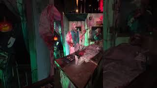 Transworld Halloween show 2024 Professional Animatronics and props Walkthrough of the dark zone [upl. by Okire316]