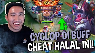 CYCLOPS DI BUFF ULTINYA KAYAK GAK ADA COOLDOWN   Mobile Legends MLBBIDCreator [upl. by Nnelg949]