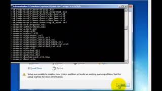 Setup Windows 7 and 10 with Partition from drive repair partition windows10 window7 [upl. by Snevets]