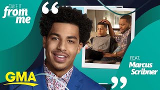 ‘Blackish’ star Marcus Scribner talks dream roles and dream car l GMA [upl. by Ashlan]